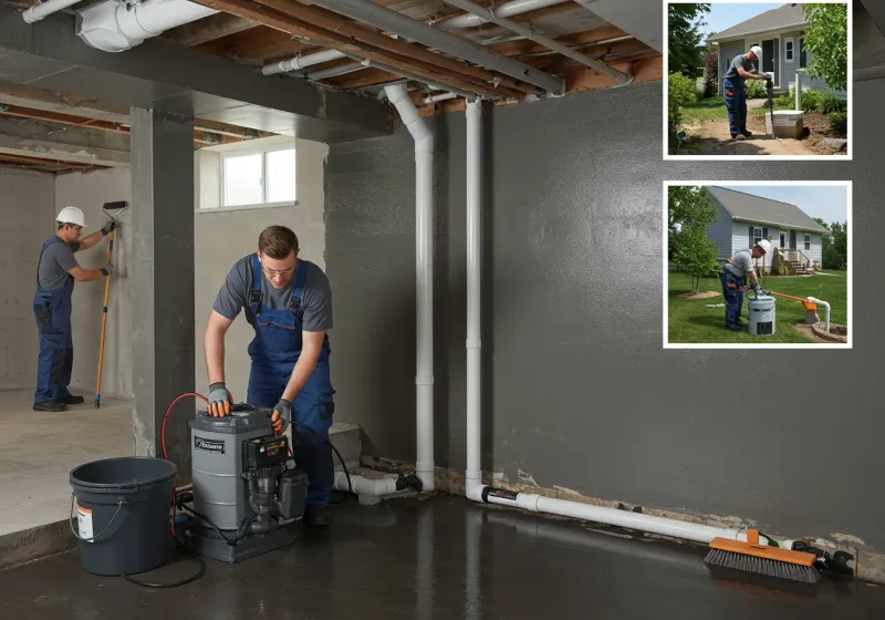 Basement Waterproofing and Flood Prevention process in La Porte, IN